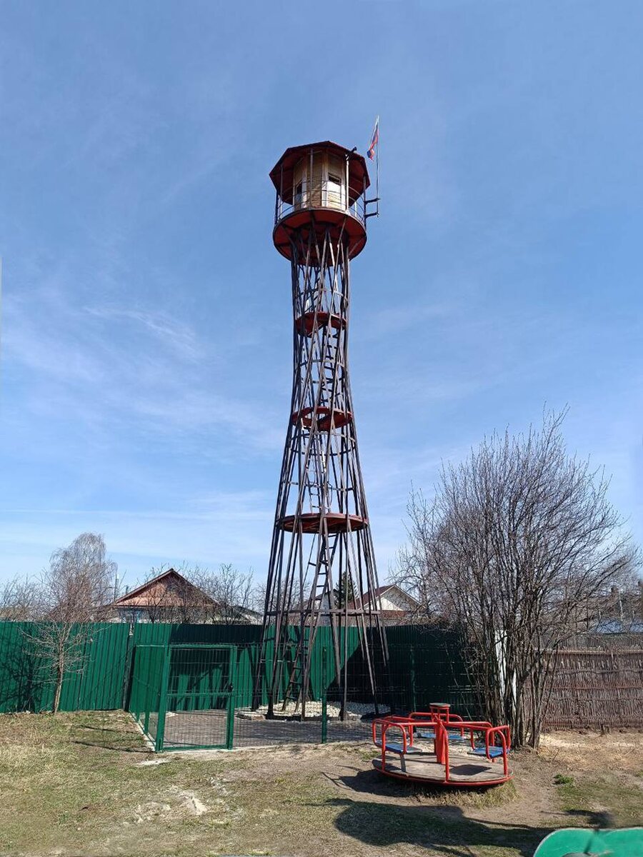 Пожарная каланча конструкции инженера Шухова в Балахнинском округе. Фото: АНО «АСИРИС»