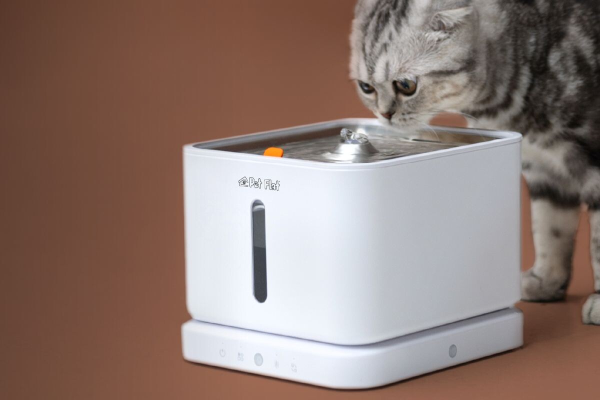 Питьевой фонтанчик для кошки Aqua Pro Pet Flat