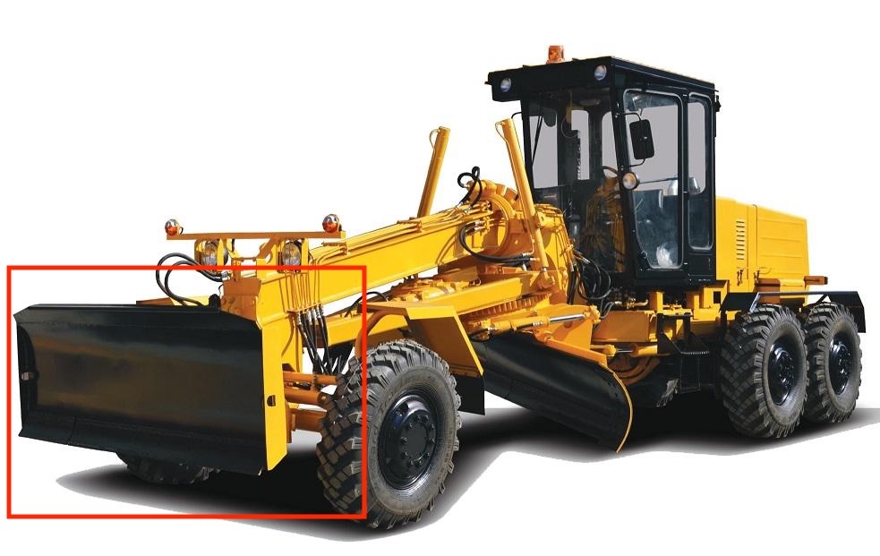 Передний отвал автогрейдера