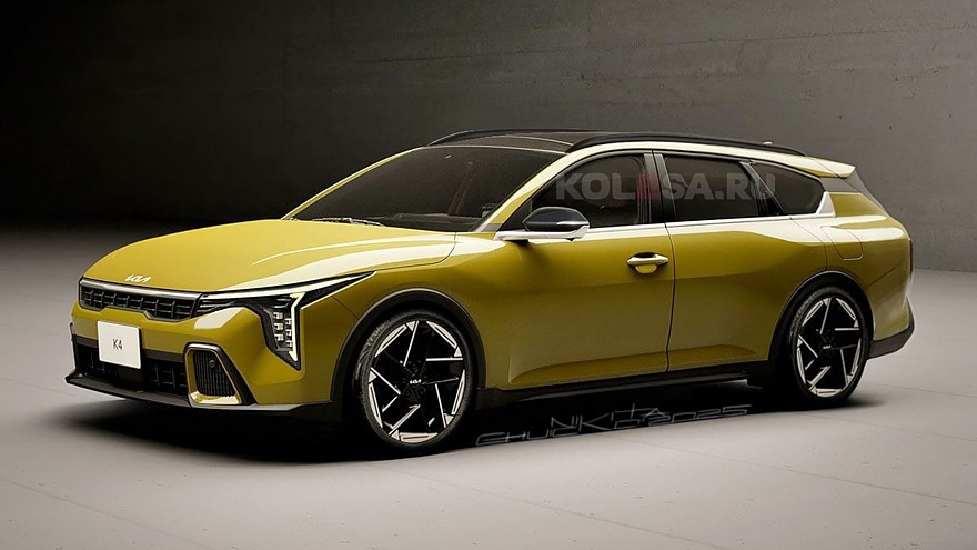    Рендер нового универсала Kia K4