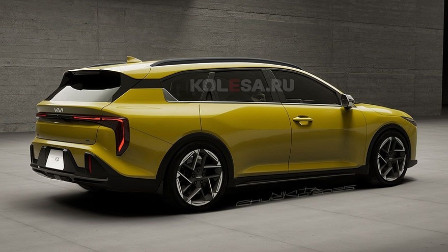    Рендер нового универсала Kia K4