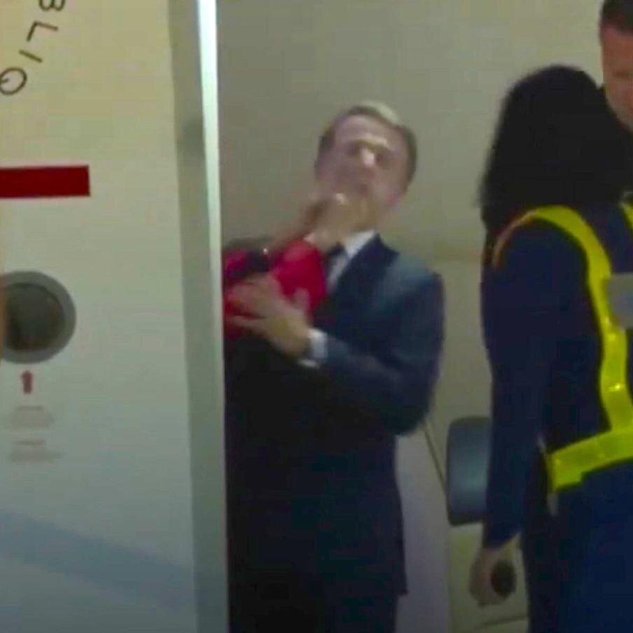 Момент ссоры с Брижит.