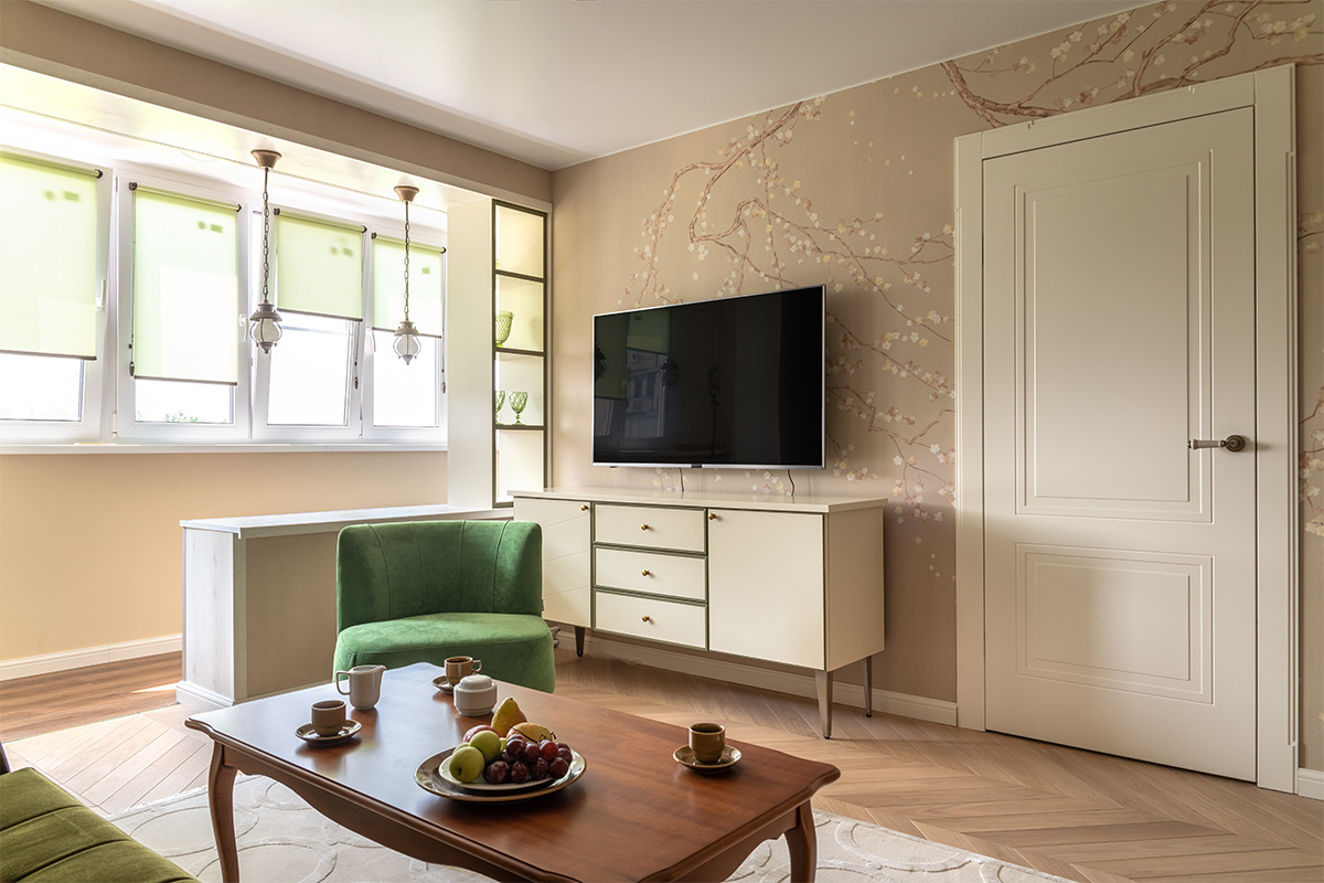 Двери DORIAN.RU коллекции VERONA, модель 05 в передаче "Идеальный ремонт"