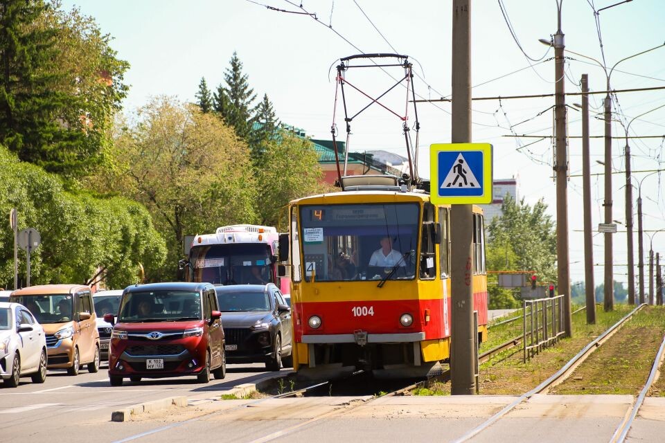   Трамваи Барнаула. Источник: Виталий Барабаш