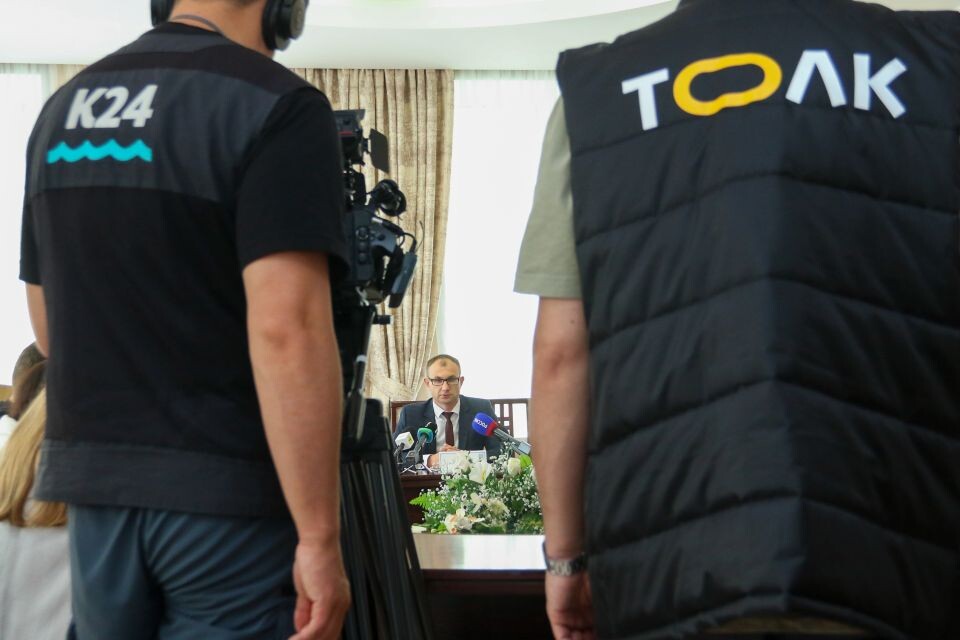    Брифинг, посвященный капитальному ремонту переезда на пр. Красноармейском. Источник: Виталий Барабаш