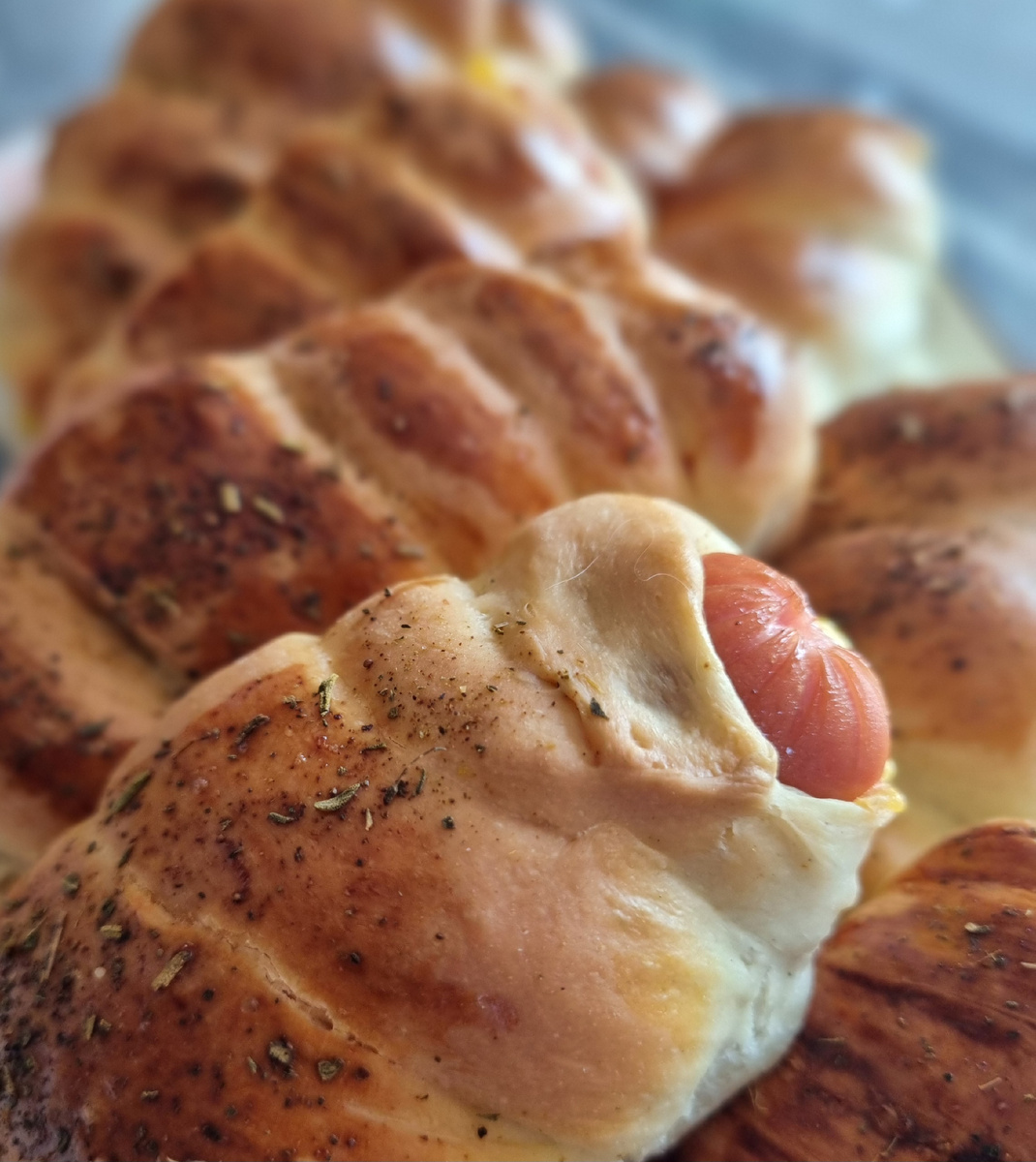 Магия сосиски в тесте🌭