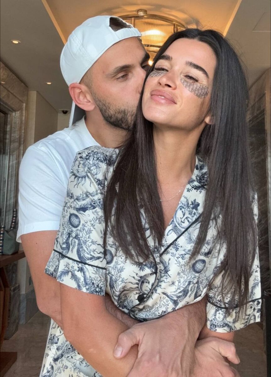 Ксения Бородина и Николай Сердюков. Социальные сети