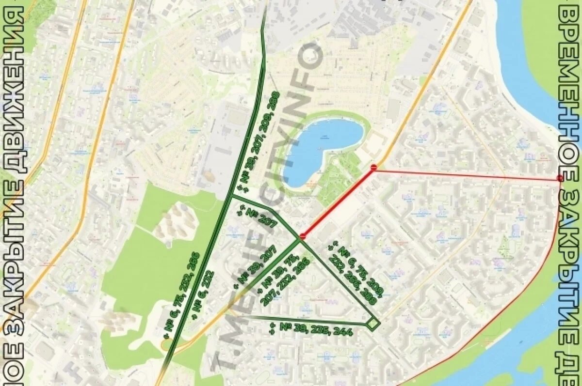    В Уфе 31 мая перекроют улицы в Сипайлово