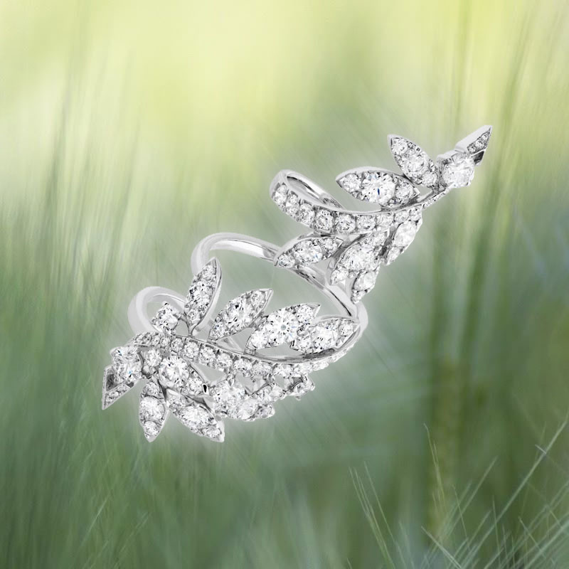 Набор из двух колец Stephen Webster White Kites из белого золота с бриллиантами