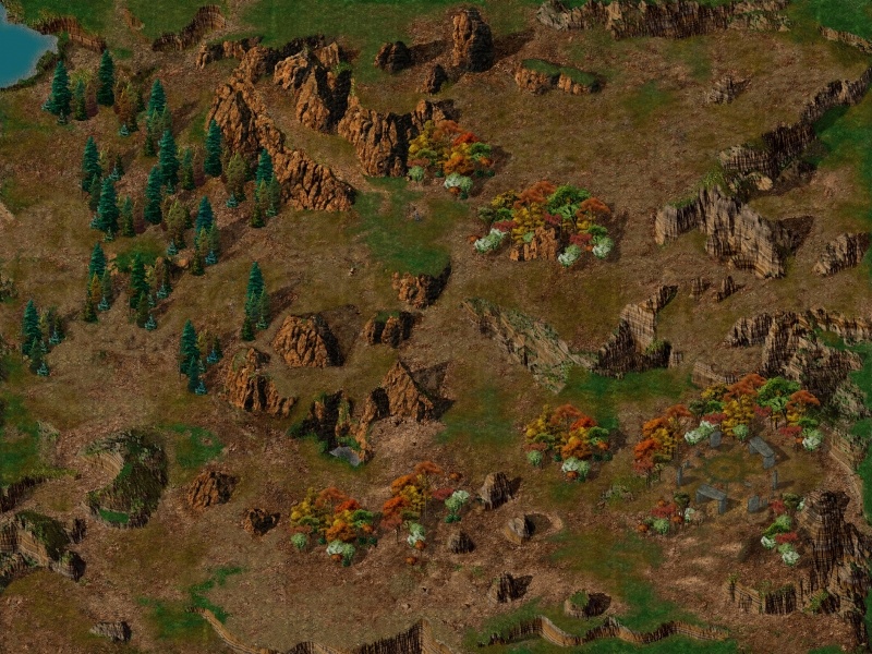 Красные Каньоны, область к югу от Высокой Стены, прохождение Baldur's Gate | https://bg-wiki.ru