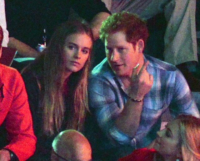    Крессида Бонас и принц Гарри. Фото: Legion-media