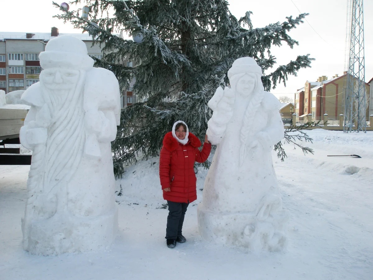 Мои работы. На городском стадионе