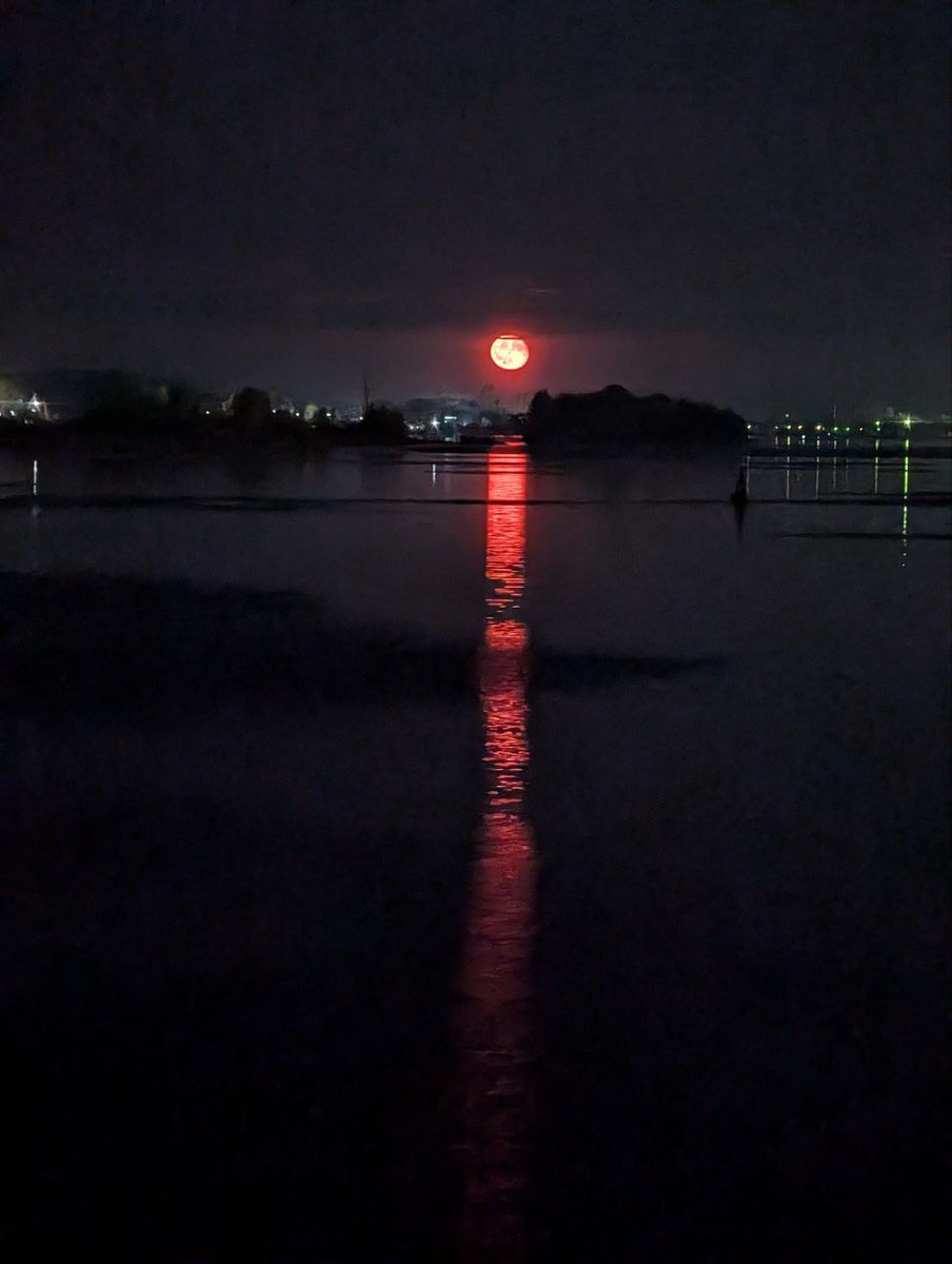 Ночь, Подмосковье