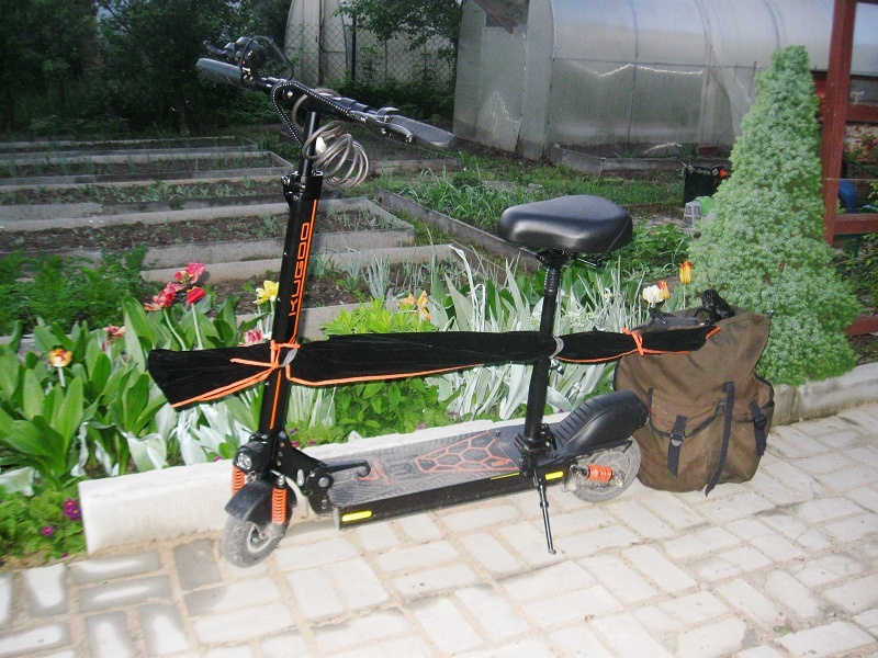 Электросамокат KUGOO M2+. Ещё немного и - в путь