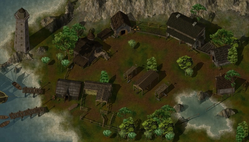 Деревня Борода Ульгота, прохождение Baldur's Gate | Источник https://bg-wiki.ru