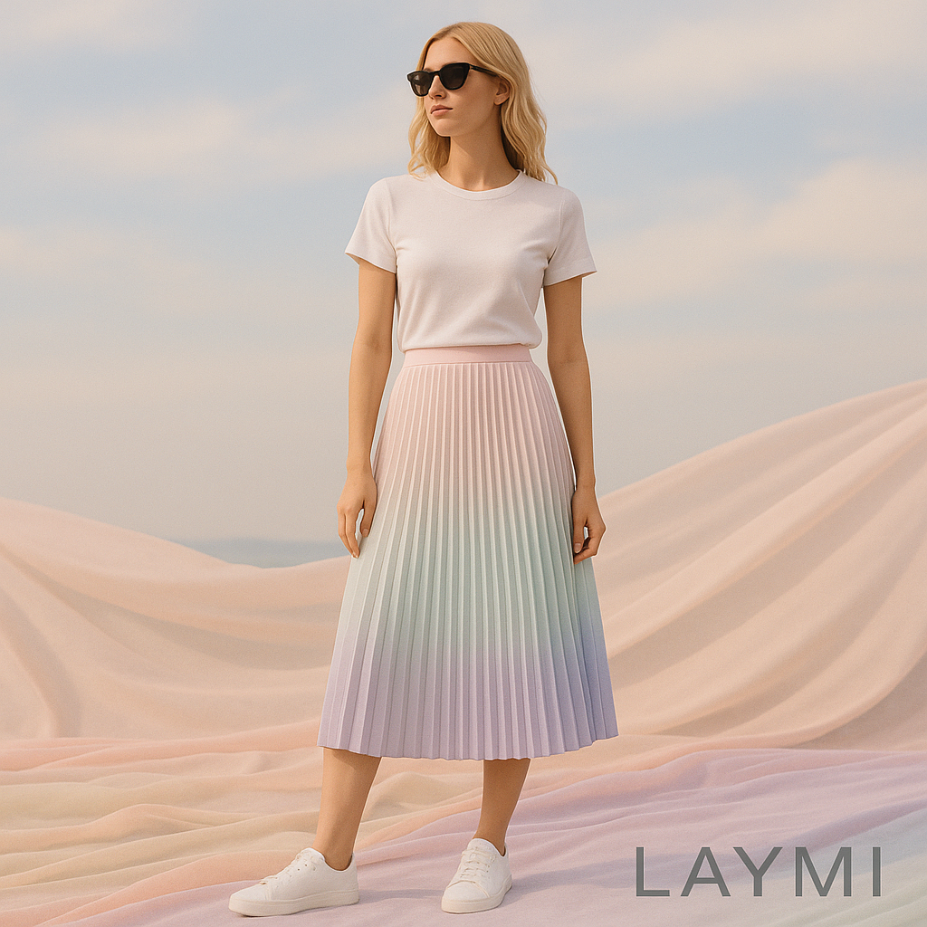    Плиссированная юбка: как создать стильный образ и визуально удлинить ноги с помощью модного аксессуара Алина