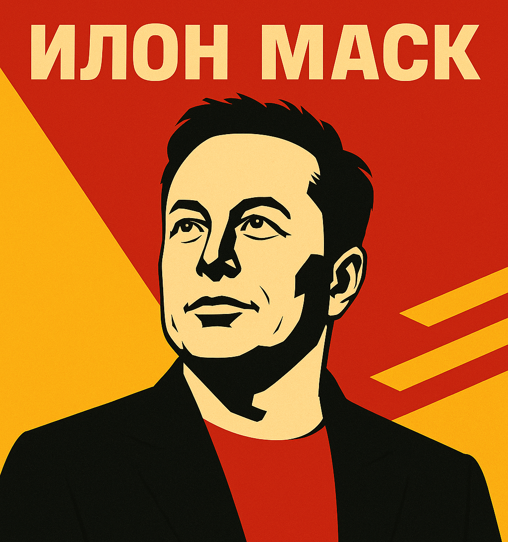 Изображение Илона Маска сгенерированное с помощью ИИ.