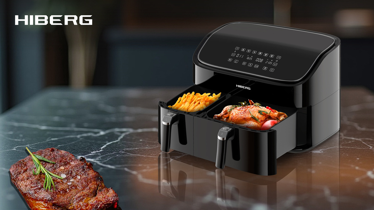 В аэрогриле можно готовить овощи гриль и даже шашлык с аппетитной корочкой