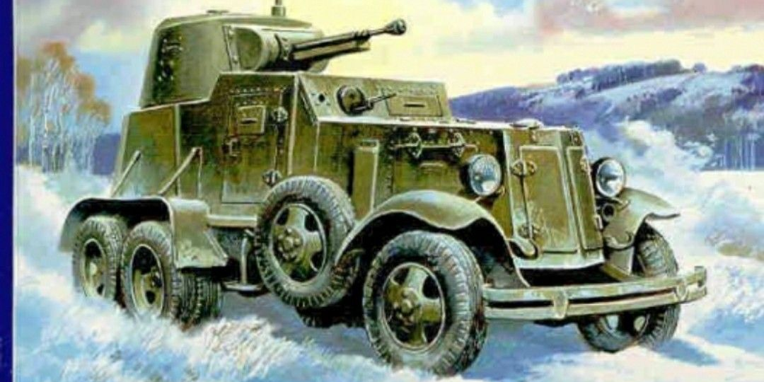 Броня России. Опытный БА-9, 1936