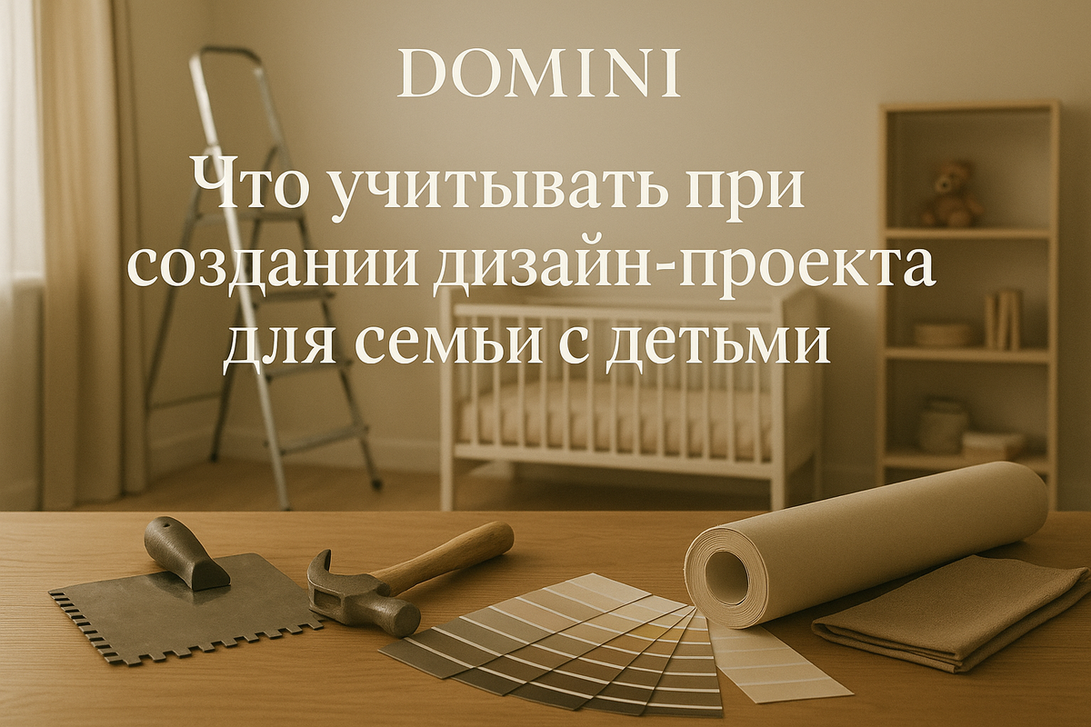    Дизайн интерьера для семьи с детьми: советы для Москвы