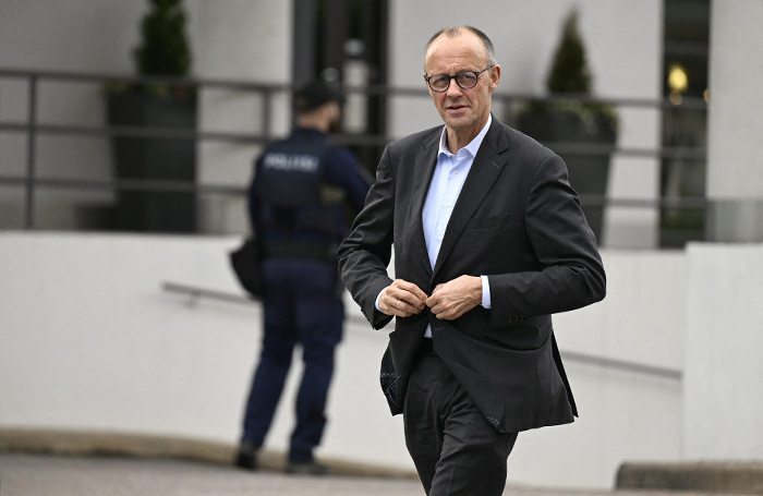    Фридрих Мерц. Lehtikuva/Roni Rekomaa/REUTERS