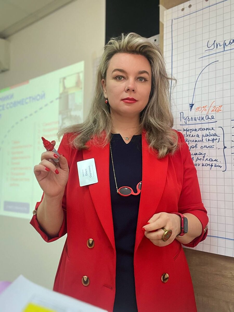 Ольга Цаплина, бизнес-тренер, организационный консультант