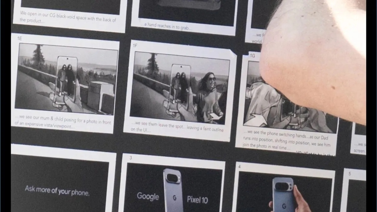    Pixel 10 Pro сфотографировали во время съёмок рекламы