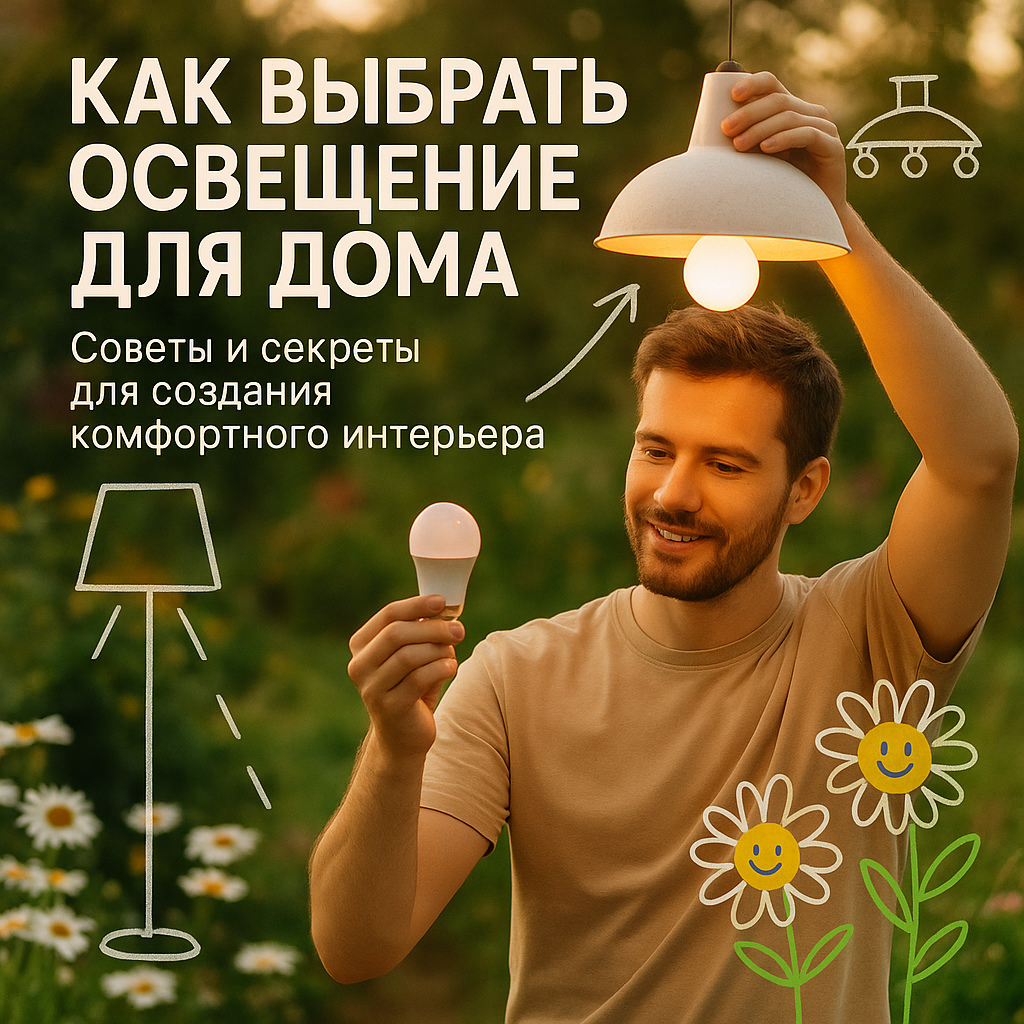    Как выбрать освещение для дома: советы и секреты для создания комфортного интерьера