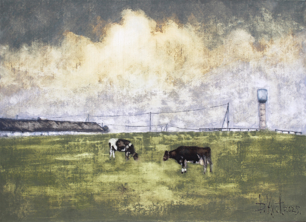 Дмитрий Кустанович. Облако, 80х110 см, 2025