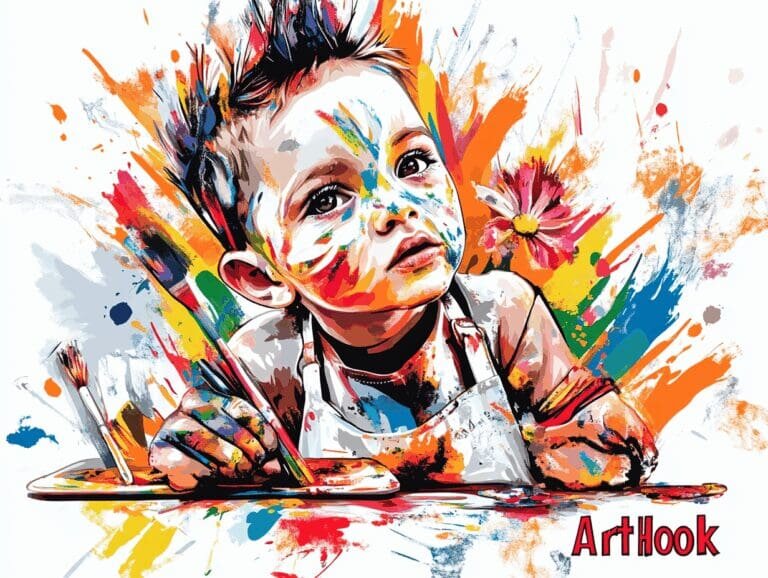    Роспись по ткани для детей: как превратить скучную ткань в яркое произведение искусства и развить творческие способности малыша Art-Hook.Ru