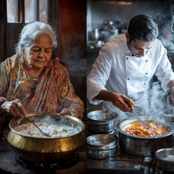 Контраст поколений: от домашней кухни до мишленовских звезд