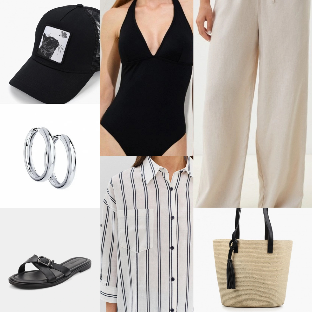 Мой самый любимый цвет купальника — черный. Как и маленькое черное платье, черный купальник прекрасно смотрится на любой фигуре и любой коже. Даже если вы только приехали на море и еще совсем белокожая, черный купальник выглядит выигрышнее очень многих цветов. Все, как обычно, дело вкуса, но лично я на свой бледной коже не люблю цветные купальники, особенно зеленый или голубой. 