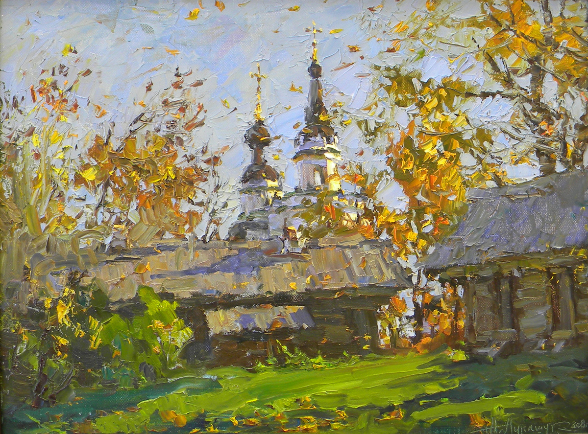 Николай Лукашук "Болдино" 2008 холст, масло 50х70
