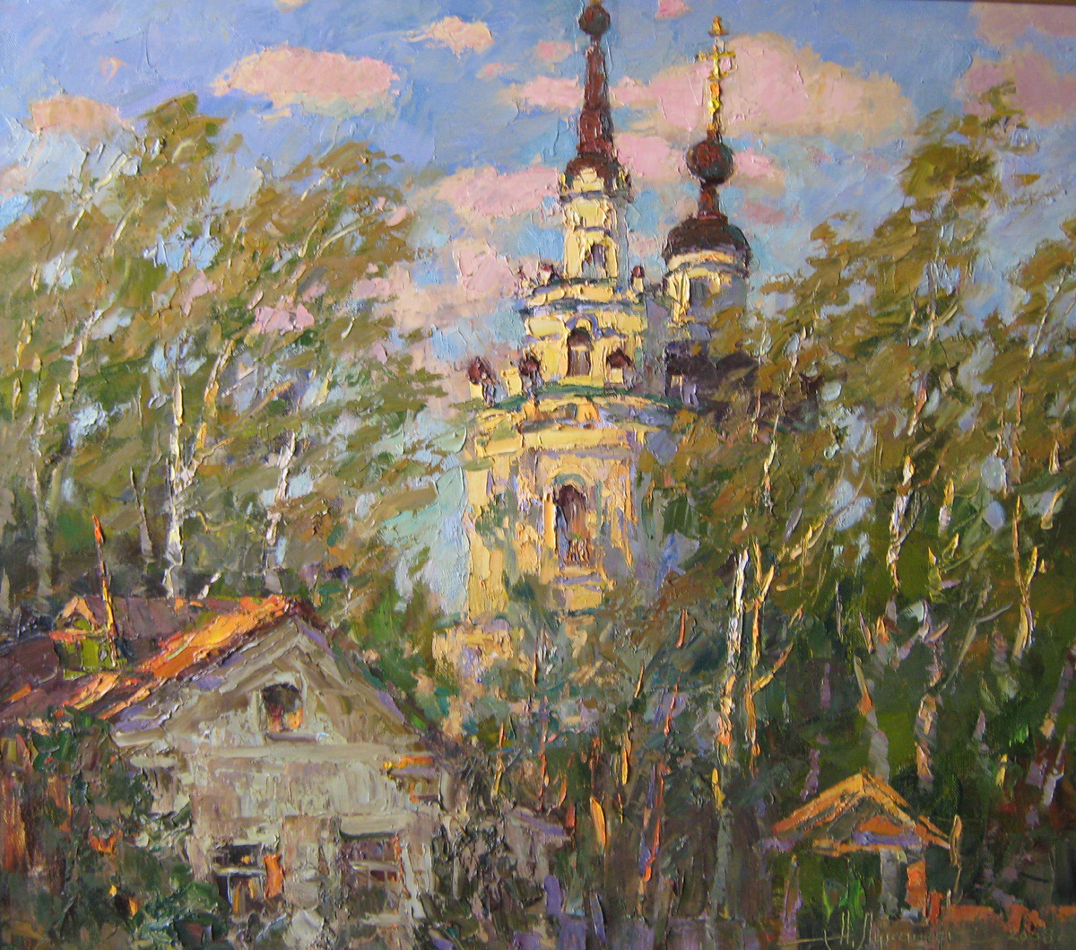 Николай Лукашук "В Болдино" 2008 холст, масло 50х60