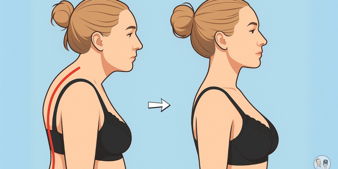Каждое утро 2 минуты — и шея снова прямая. Холка уходит, осанка возвращается, головных болей не будет