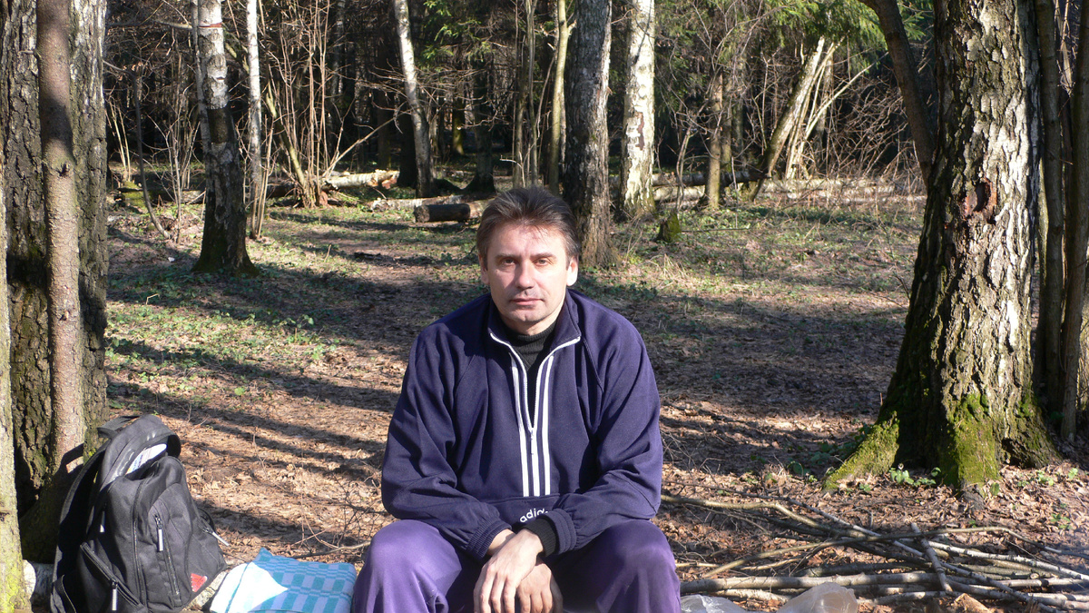 На пикнике в лесу