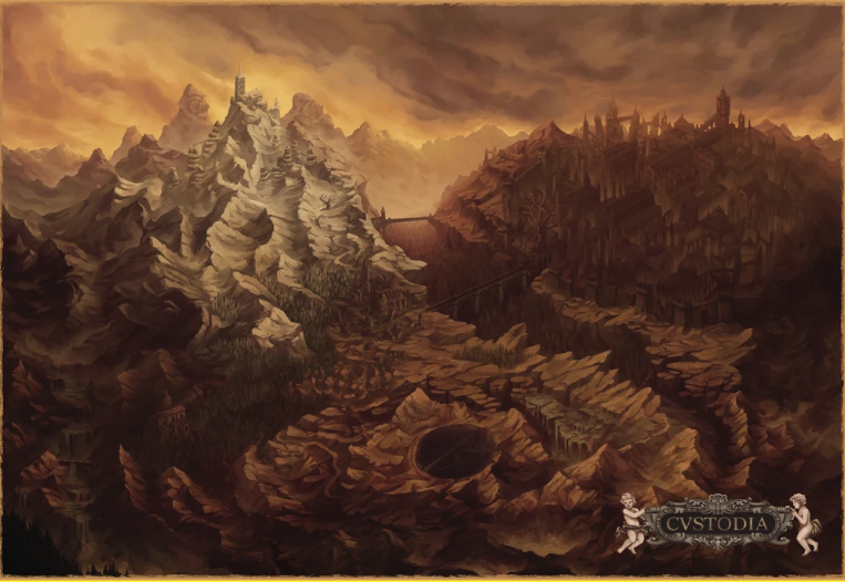 Мир Кастодии из первой игры