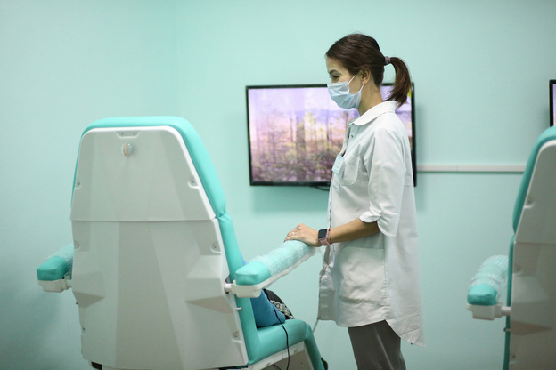    В Кировском клинико-диагностическом центре 375 пациентов прошли реабилитацию на новом оборудовании