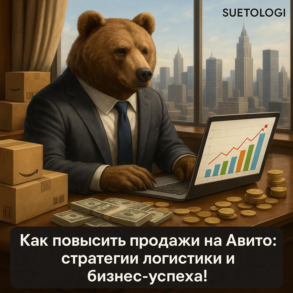    Как повысить логистику на Авито Суетолог