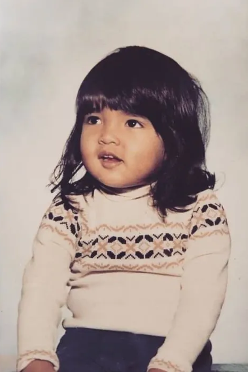 Танита Тикарам в детстве