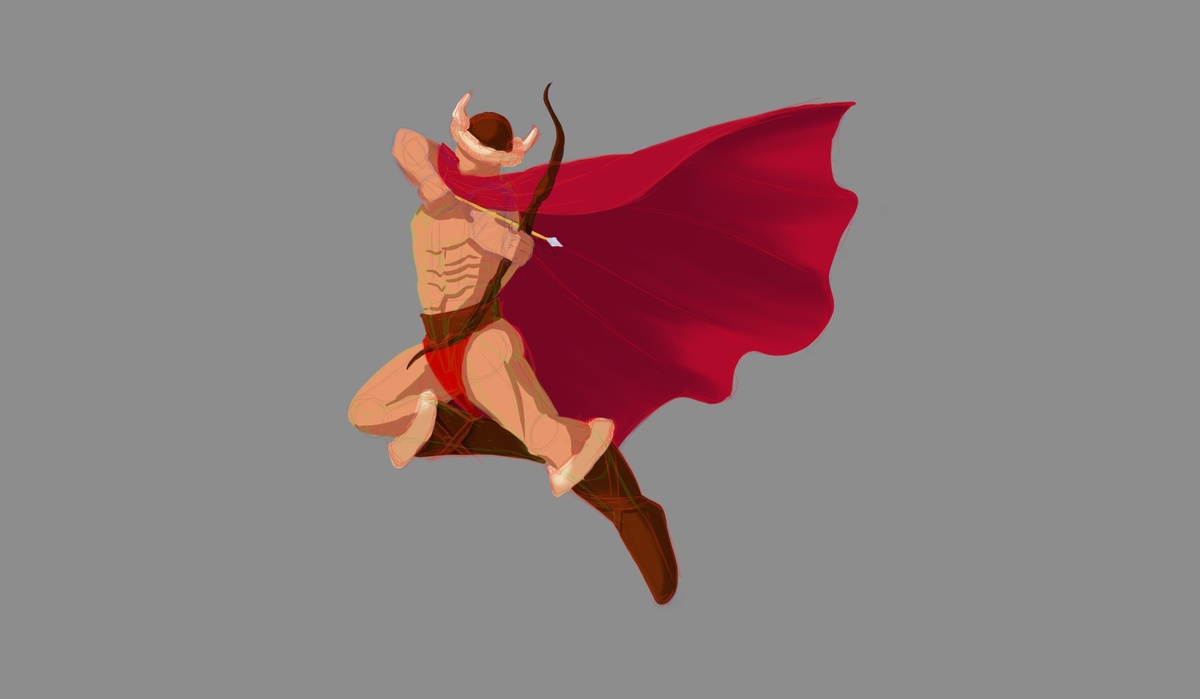 Один из моих незаконченных рисунков