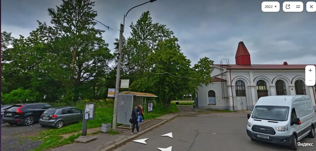    Станция Александровская. Фото: скриншот с сайта «Яндекс.Панорамы».