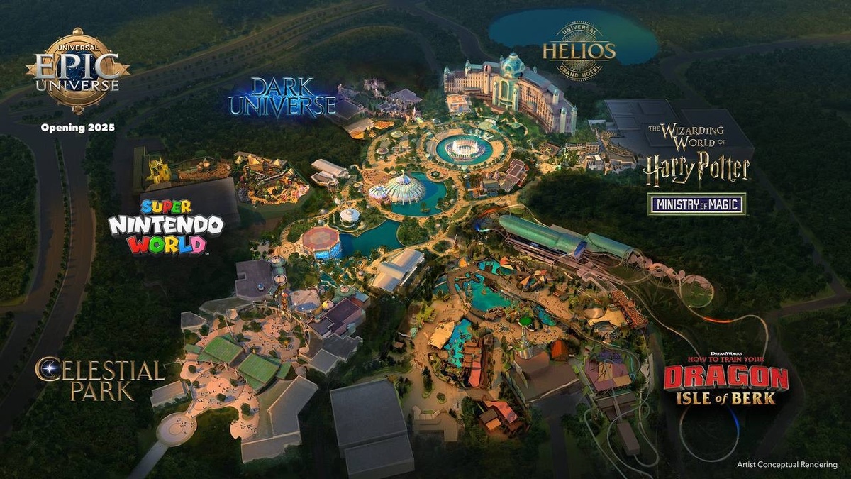 Epic Universe открылся в Орландо: $7 млрд, 5 миров и вызов Disney  