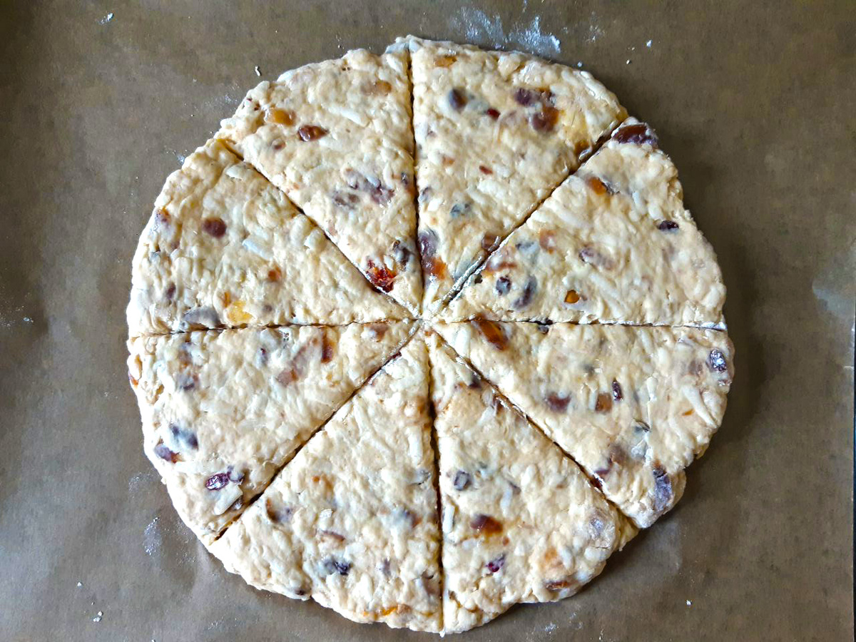 Перед выпечкой