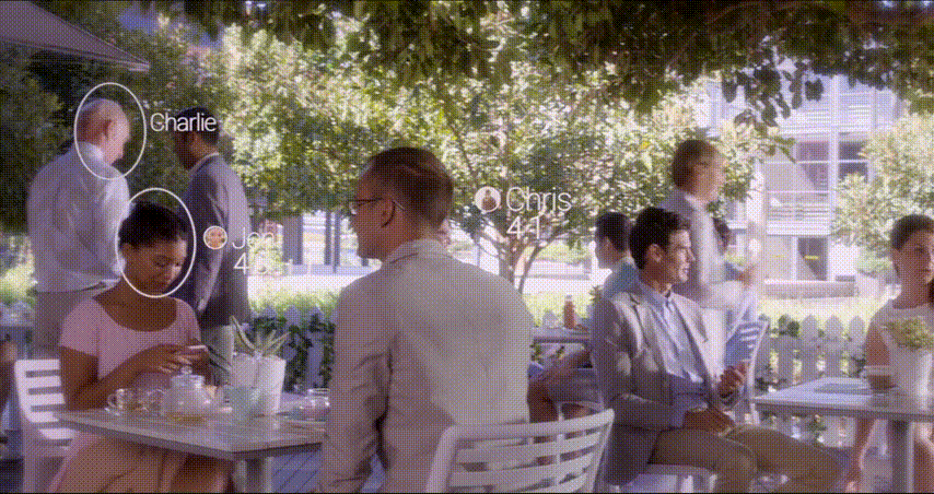 Фрагмент из сериала «Чёрное зеркало» («Нырок», 3-й сезон, 1-я серия)