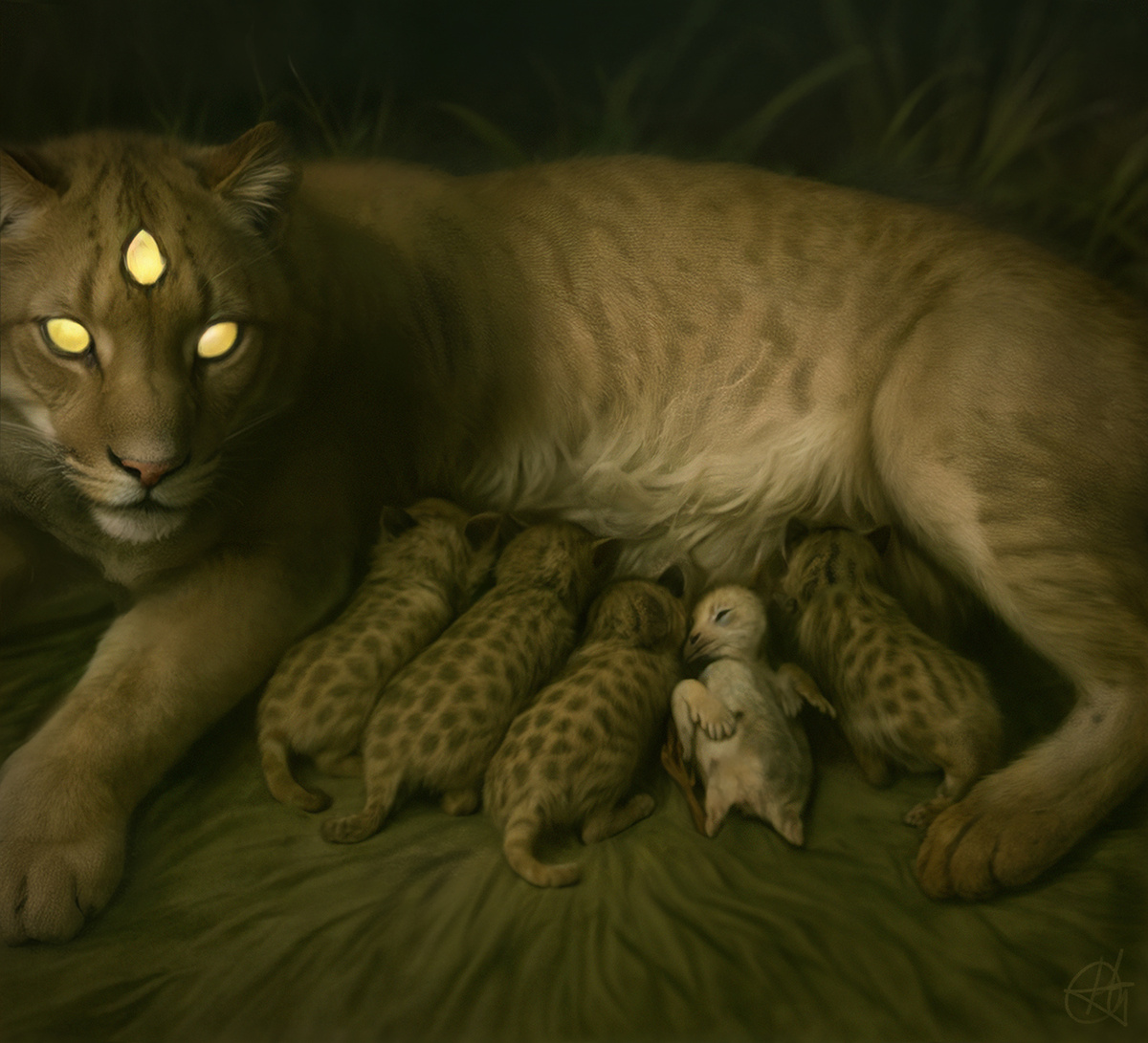 Иллюстрация нарисована мной частично руками, частично ИИ.