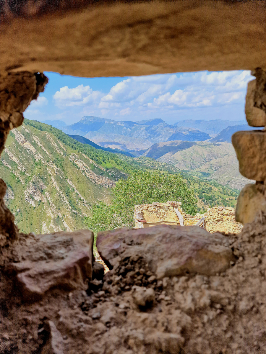 Заброшенный аул Гамсутль