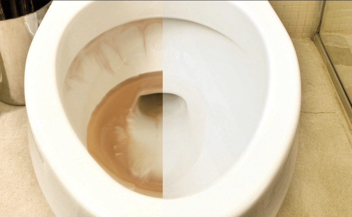 Ржавчина на унитазе