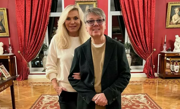 Марина была на 8 см выше Валентина и на 5 лет старше. Но счастью это не помешало. Фото: Pinterest