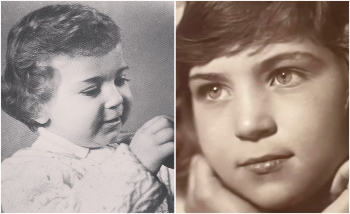 Марина Юдашкина в детстве. Фото: Pinterest